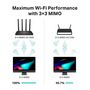 Voir la diapositive 5 : TPLINK TP-Link Routeur WiFi AC 1900Mbps Archer C80, WiFi Bi-bande, routeur wifi puissant avec 5 ports Gigabit