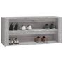 Voir la diapositive 4 : VIDAXL Etagere a chaussures Sonoma gris 100x35x45 cm Bois d'ingenierie