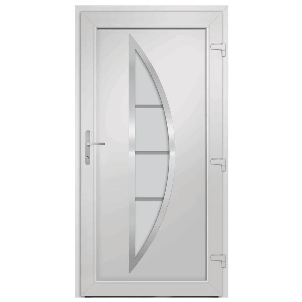 VIDAXL Porte d'entree Blanc 98x200 cm PVC