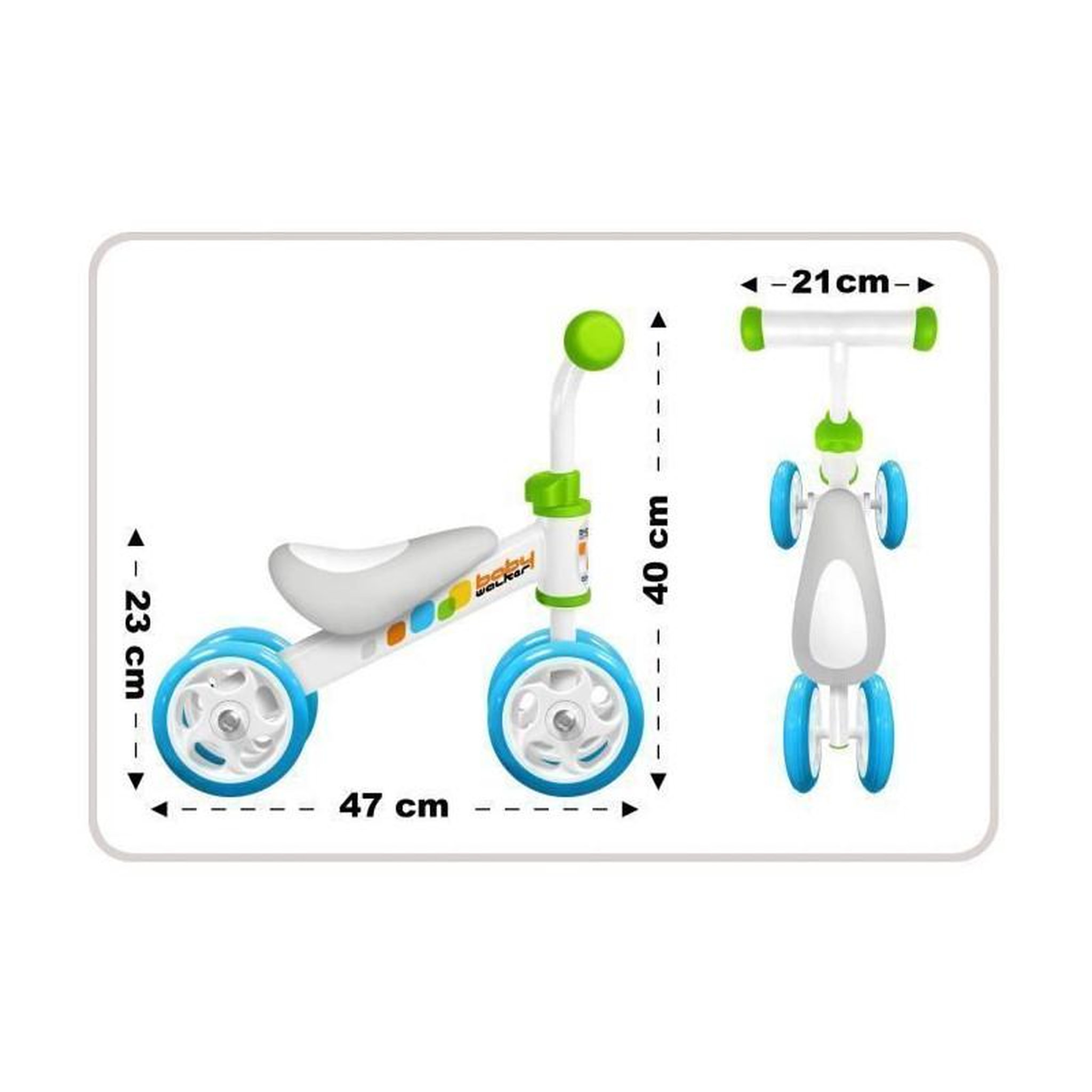 Voir la diapositive 3 : GENERIQUE MA PREMIERE DRAISIENNE BABY WALKER SKIDS CONTROL