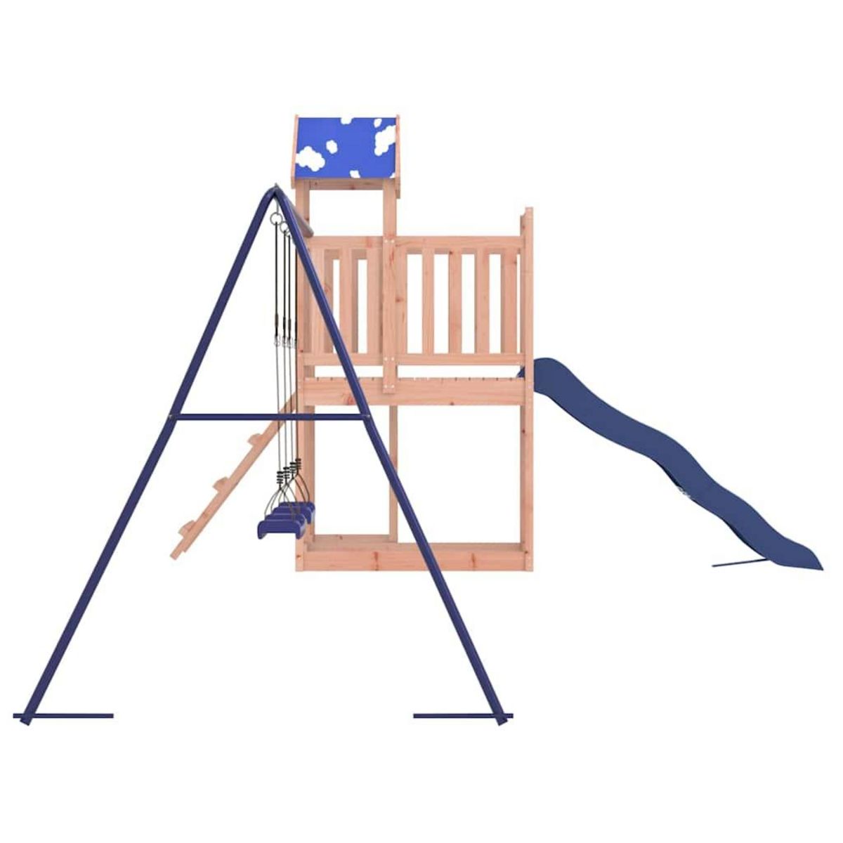 VIDAXL Aire de jeux d'exterieur bois massif de douglas