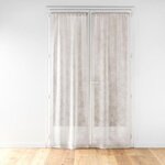 Paris Prix Paire de Voilages Passe-Tringle  Karla  70x240cm Taupe