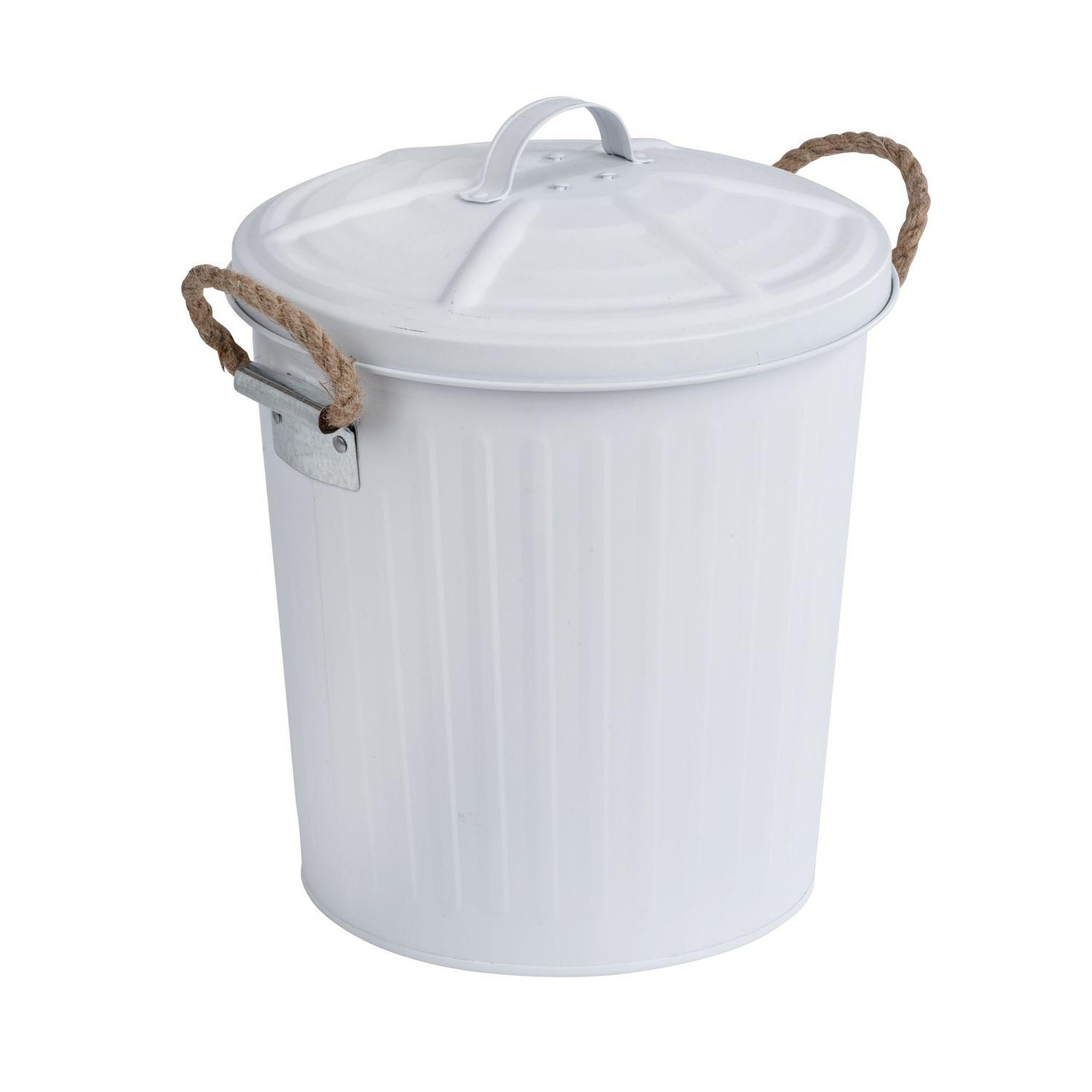 Wenko Poubelle de salle de bain design rétro Gara