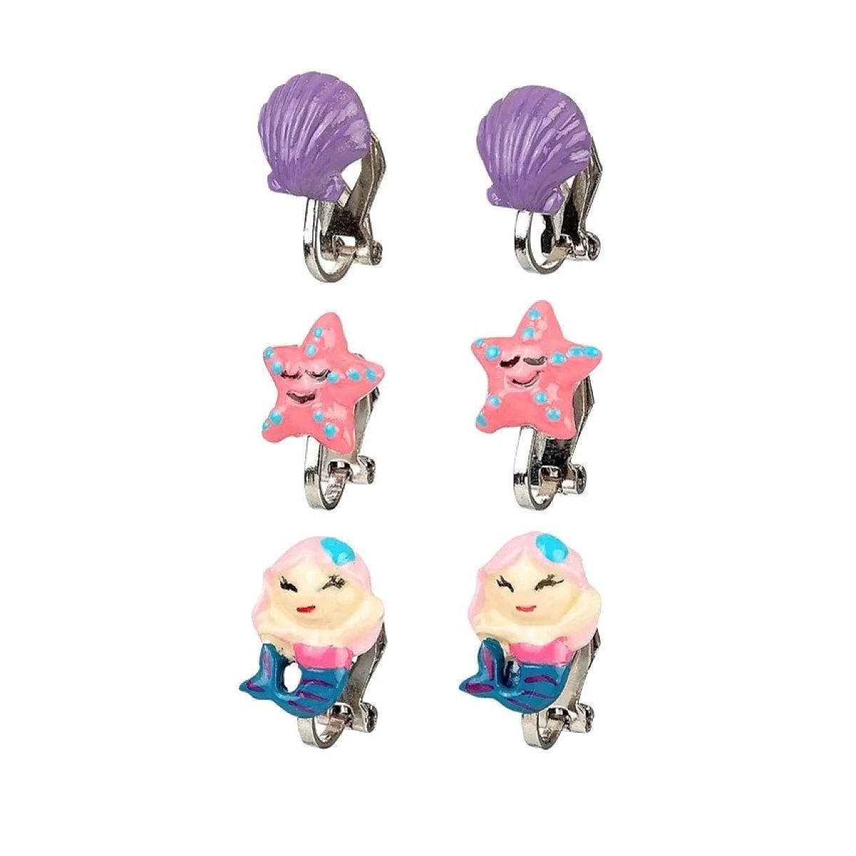 SOUZA Boucles d'oreille Sirène, 3 paires