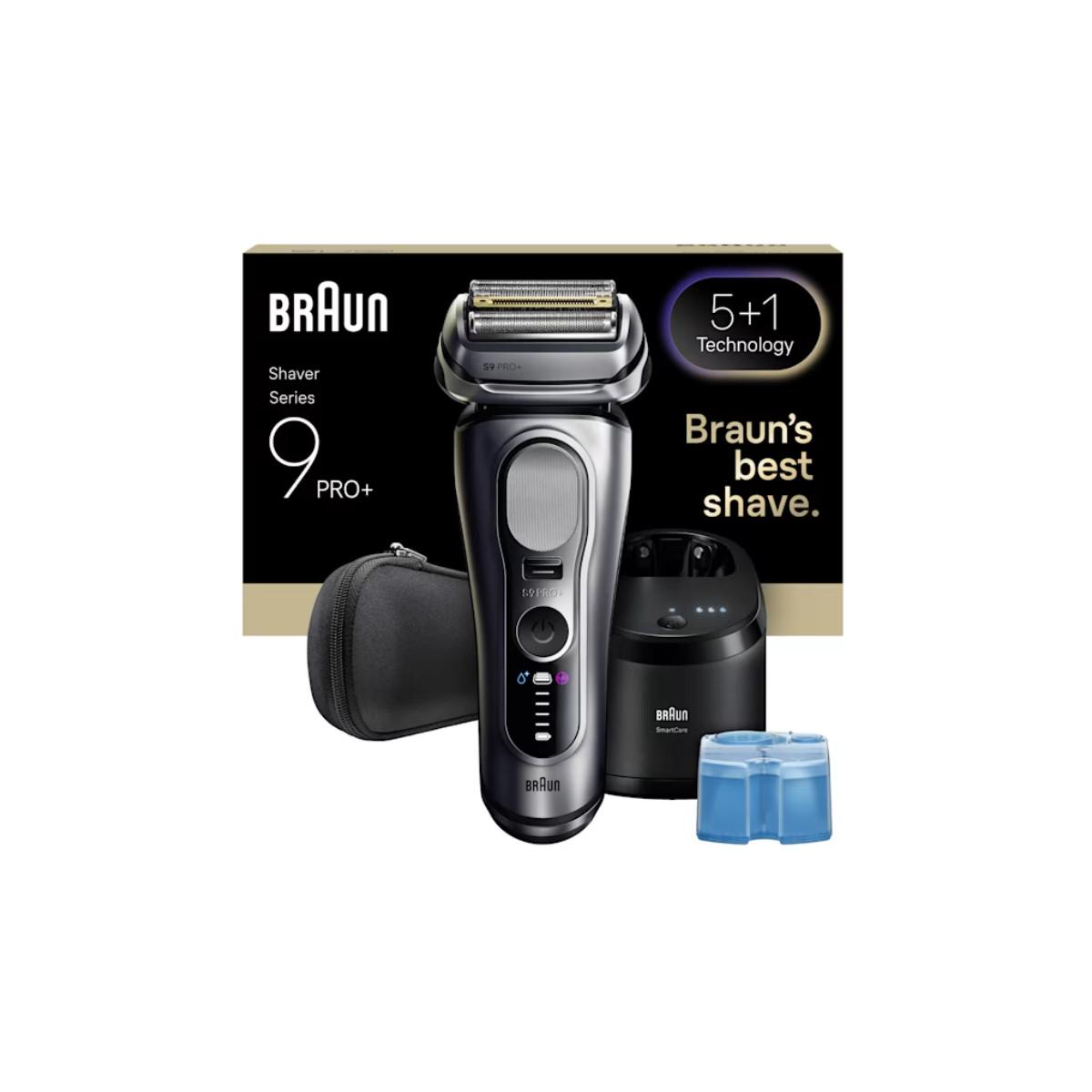 Braun Series 9 Pro+ 9667CC Rasoir à grille Tondeuse Argent