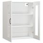 Voir la diapositive 5 : VIDAXL Armoire murale suspendue Blanc 69,5x34x90 cm