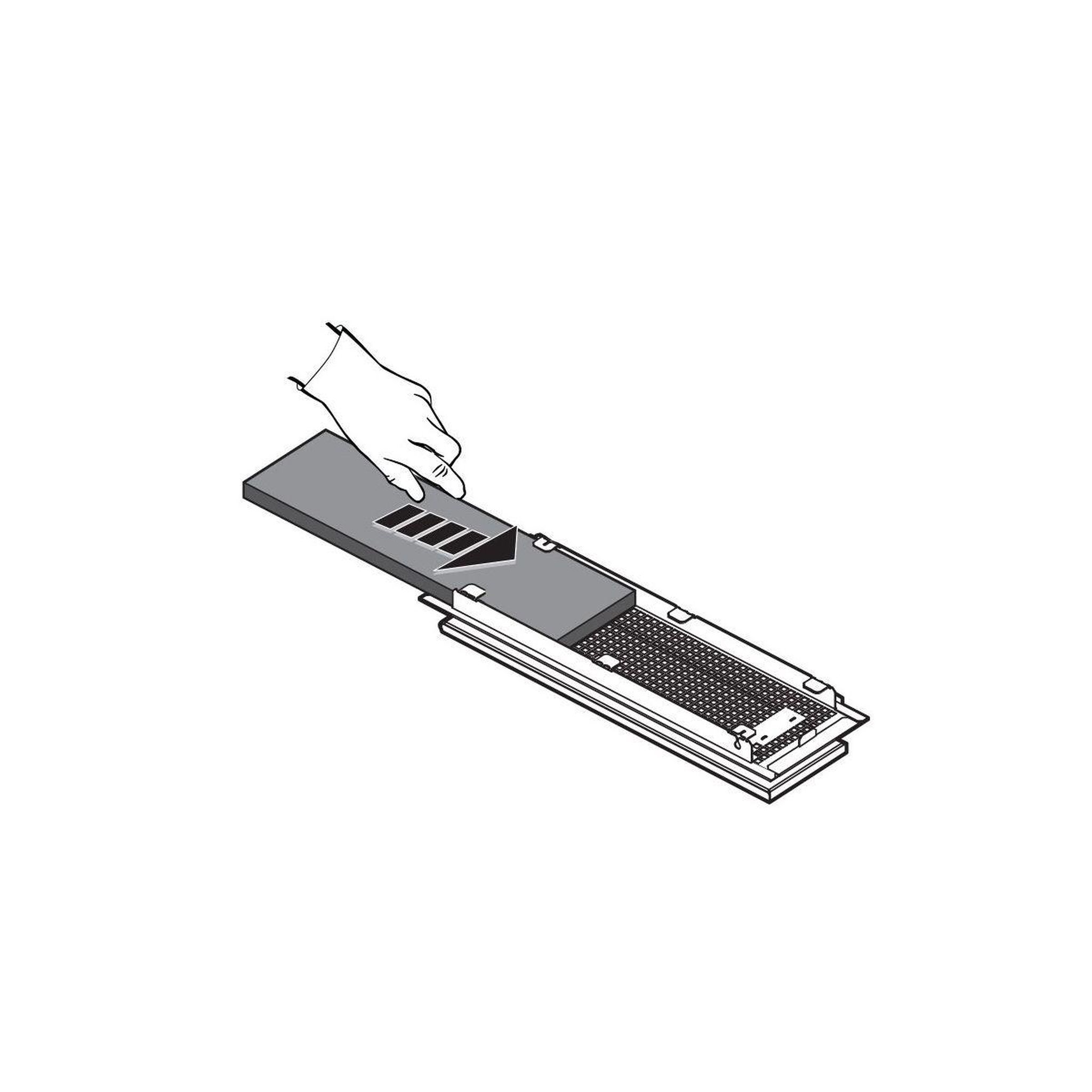 Voir la diapositive 2 : ELICA Filtre hotte anti-odeur - kit0168749