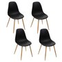 Voir la diapositive 1 : ATMOSPHERA Lot de 4 Chaises design scandinave Taho