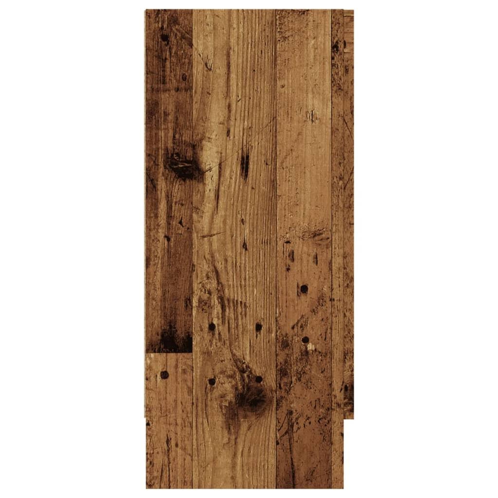Voir la diapositive 5 : VIDAXL Buffet vieux bois 120x30,5x70 cm bois d'ingenierie