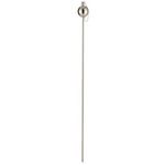 Paris Prix Torche de Jardin Design  Boule  150cm Argent