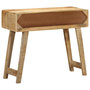 Voir la diapositive 4 : VIDAXL Table console 90x32x75 cm bois massif de manguier brut