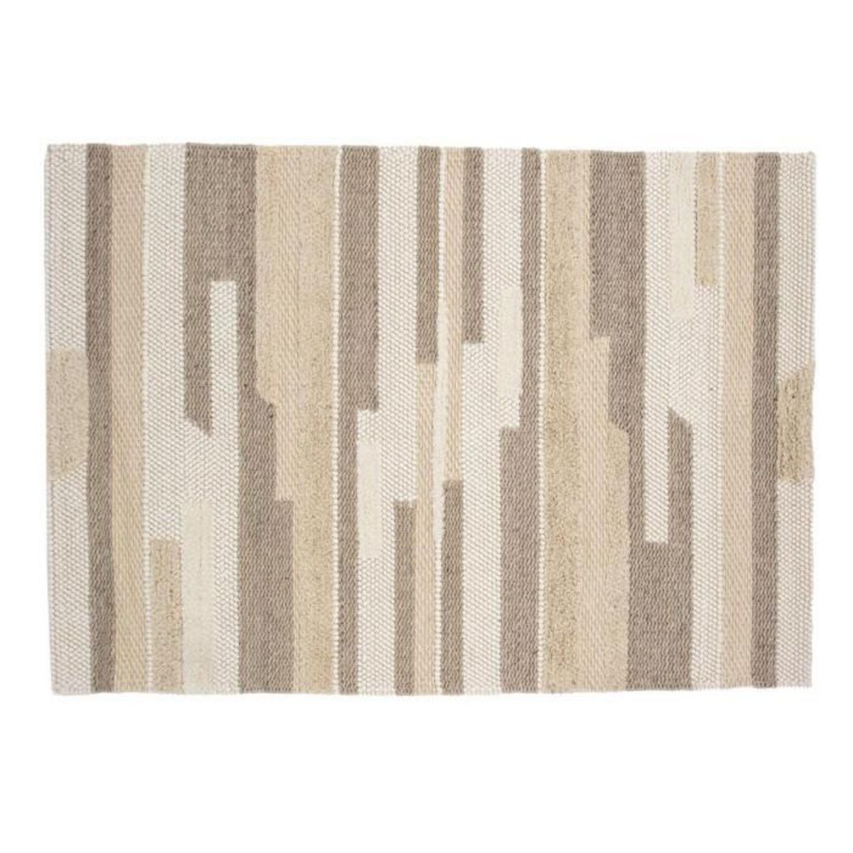 Paris Prix Tapis Déco en Laine  Sixten  202x300cm Multicolore