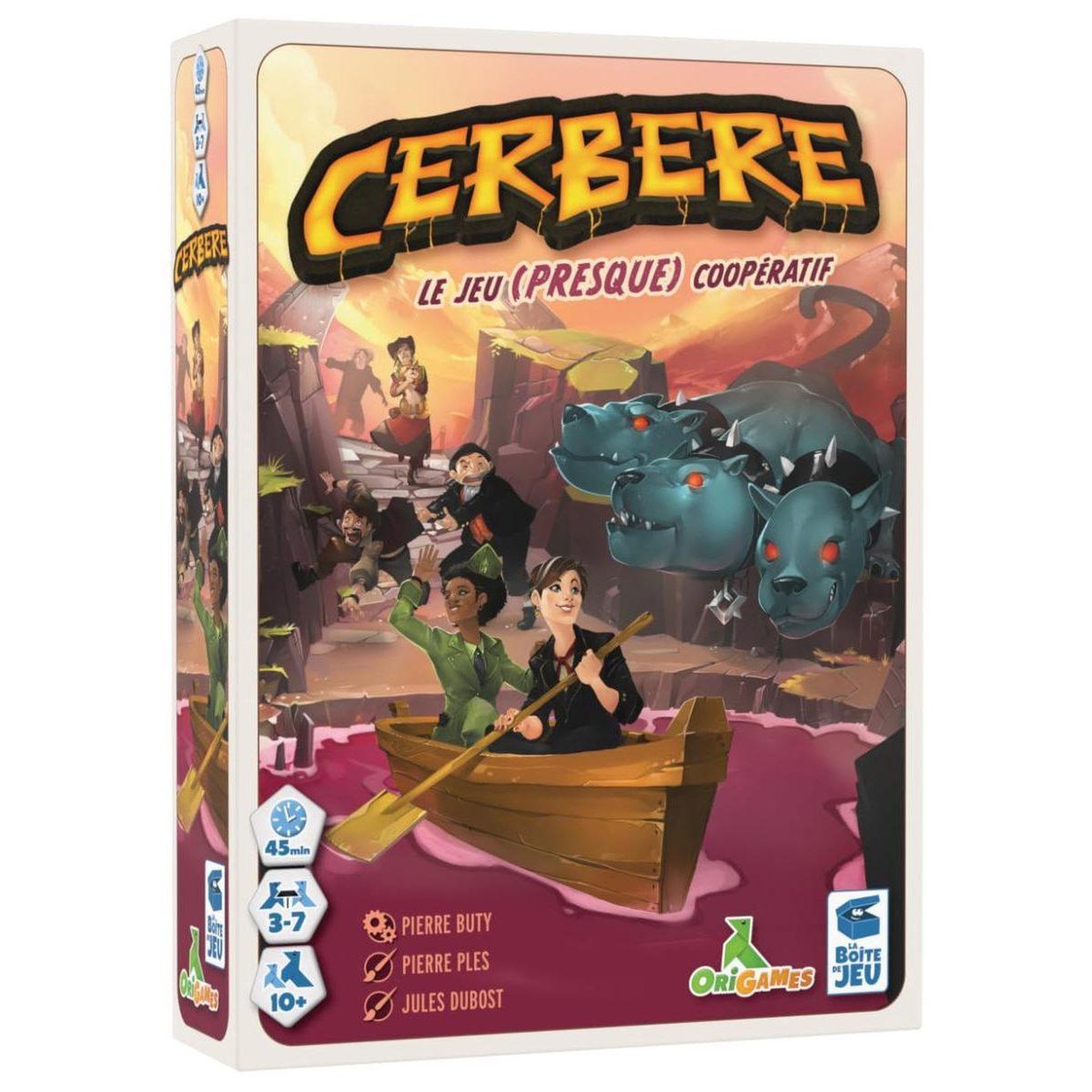 Voir la diapositive 1 : Blackrock Editions Cerbere jeu de societe semi cooperatif