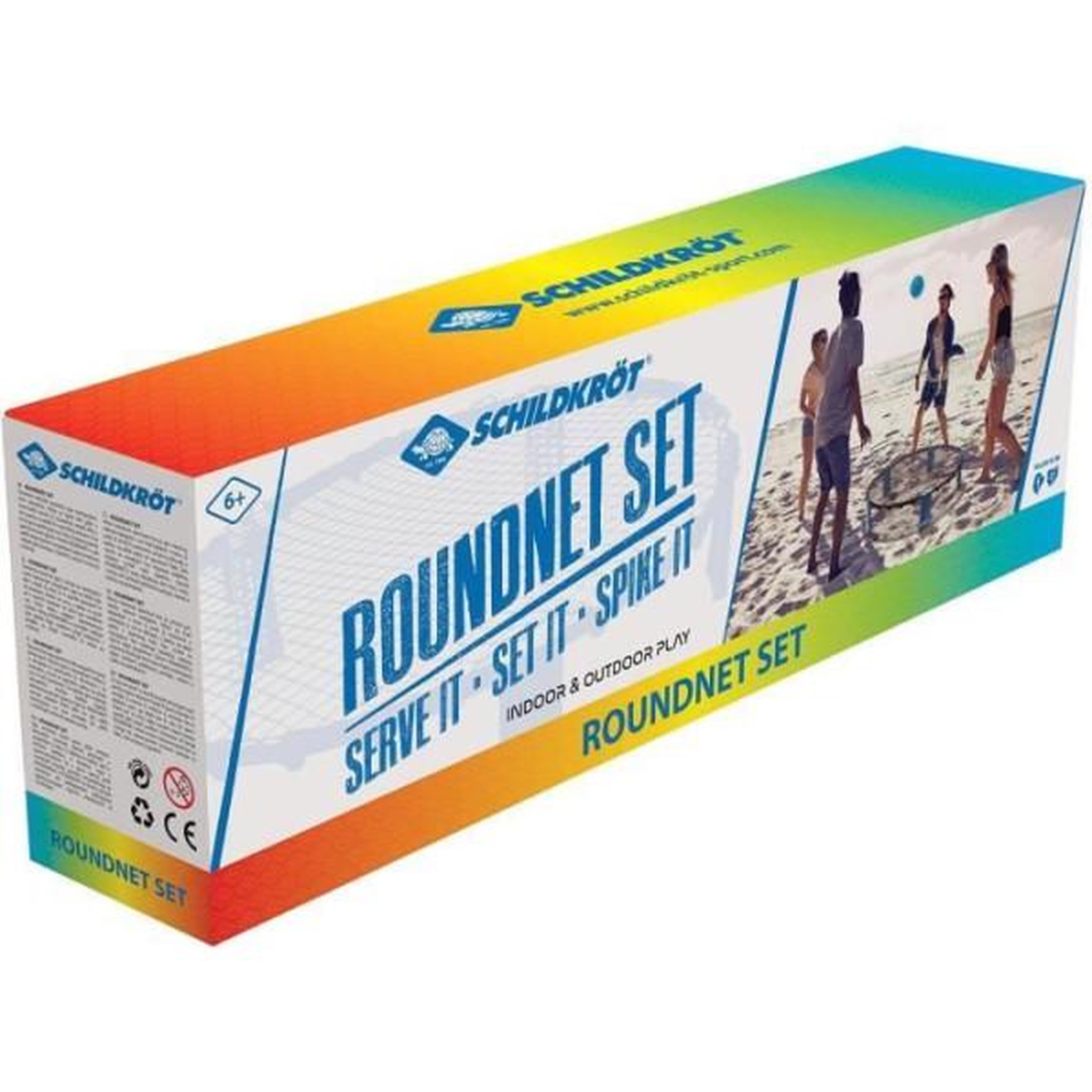 Voir la diapositive 5 : SCHILDKROT Jeu extérieur - Trampoline / ballon - SCHILDKRÖT - ROUNDNET SET