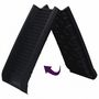 Voir la diapositive 5 : VIDAXL Rampe de voiture pliable pour chiens Noir 155,5x40x15,5 cm