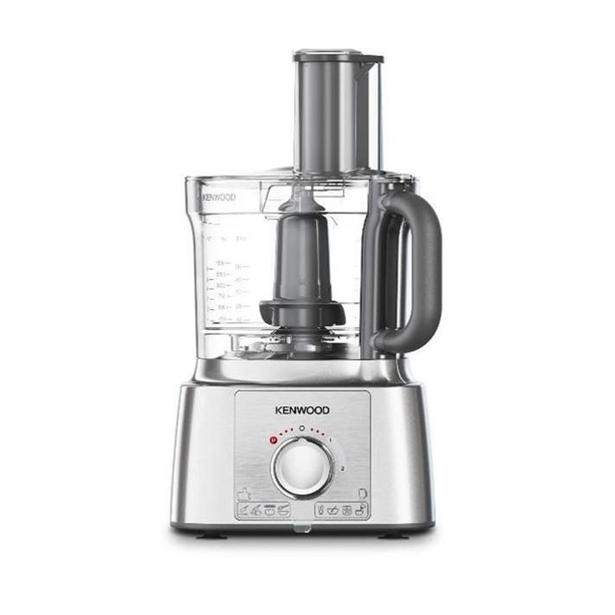 Voir la diapositive 2 : KENWOOD Robot multifonctions 3l 1000w silver - FDP65590SI