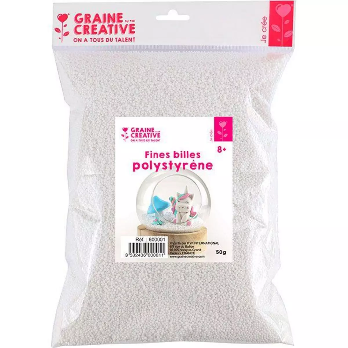 Graine créative Billes de polystyrène 50 g