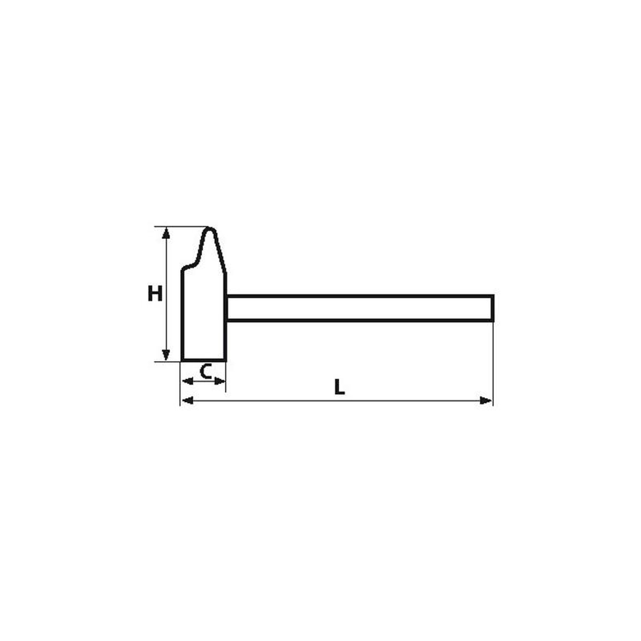 Voir la diapositive 2 : SAM OUTILLAGE Marteau rivoir SAMSOPLUS® à manche trimatière 30mm SAM OUTILLAGE 310 30TM