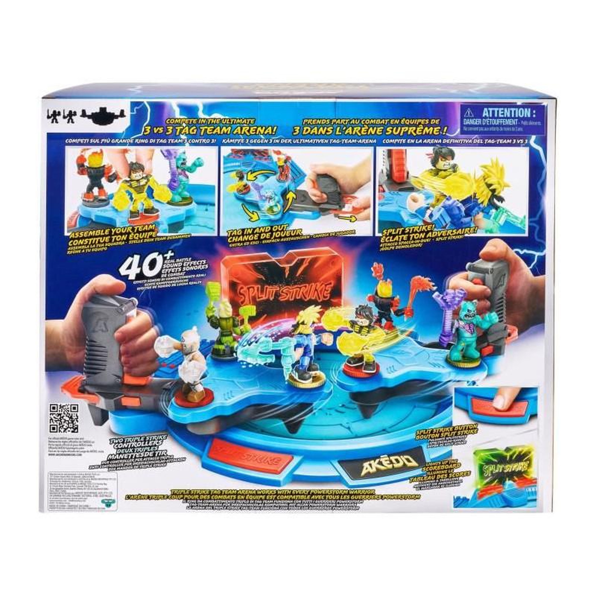 Voir la diapositive 5 : MOOSE TOYS Arene de combat - MOOSE TOYS - Ultime Powerstorm - Akedo Deluxe - A partir de 6 ans