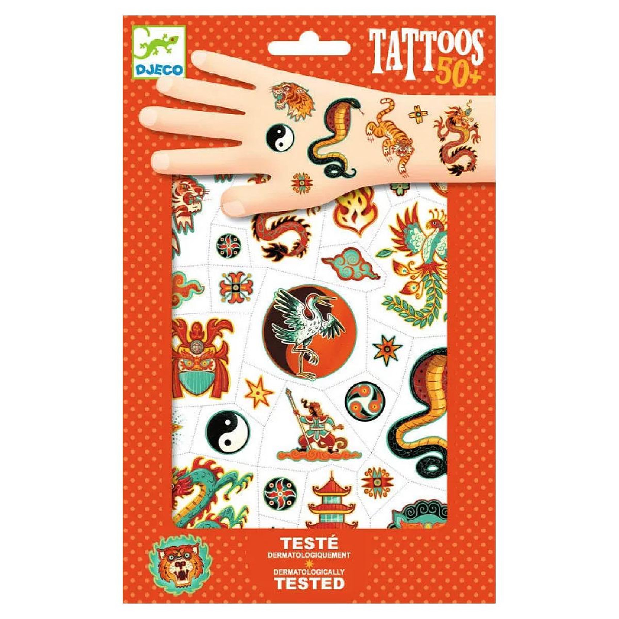 Djeco Tatouages - Esprit martial
