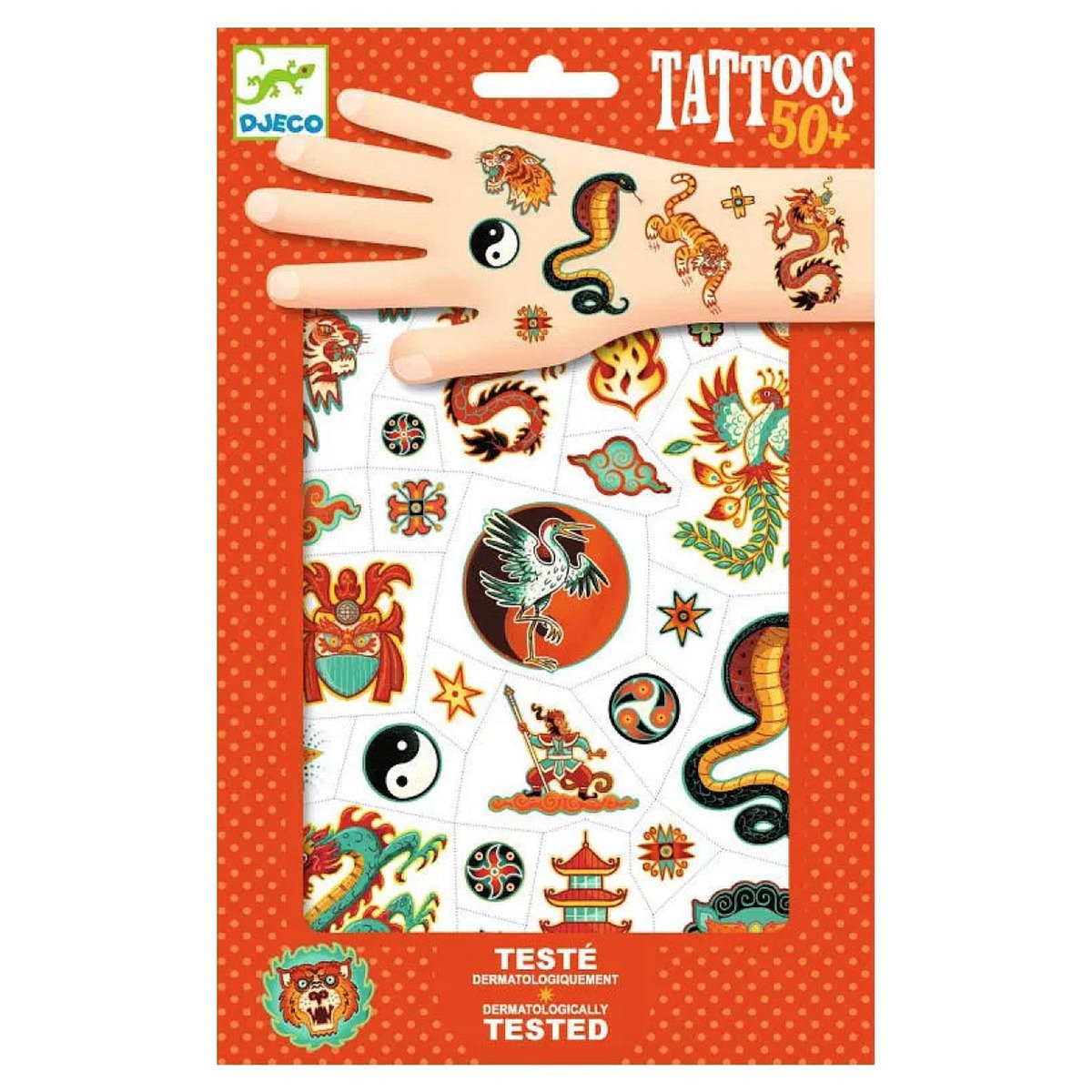 Djeco Tatouages - Esprit martial