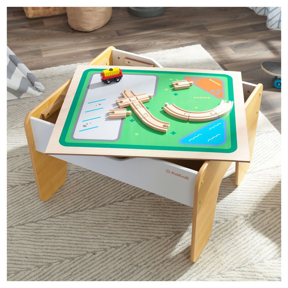 Kidkraft Table d'activités 2 en 1 avec accessoires