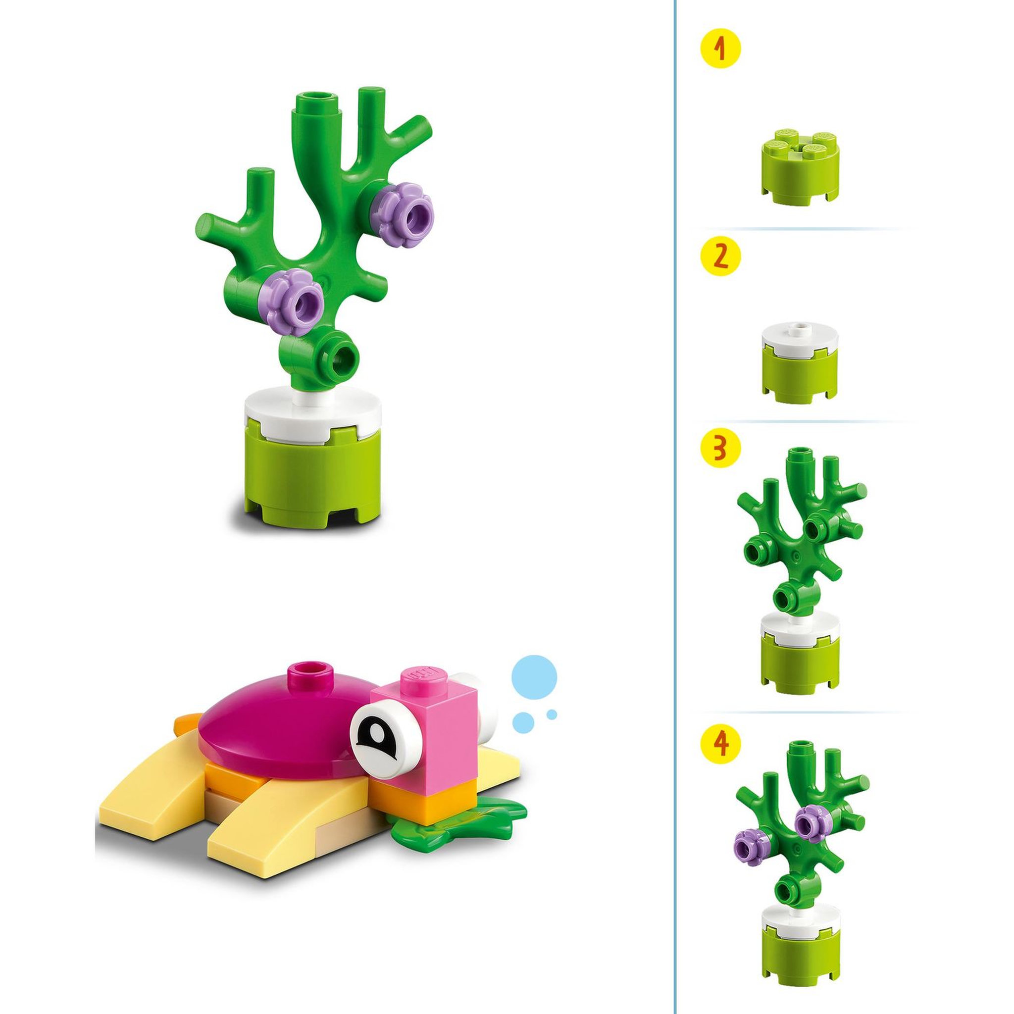 Voir la diapositive 6 : LEGO Classic 11018 - Jeux Créatifs Dans L&rsquo;Océan