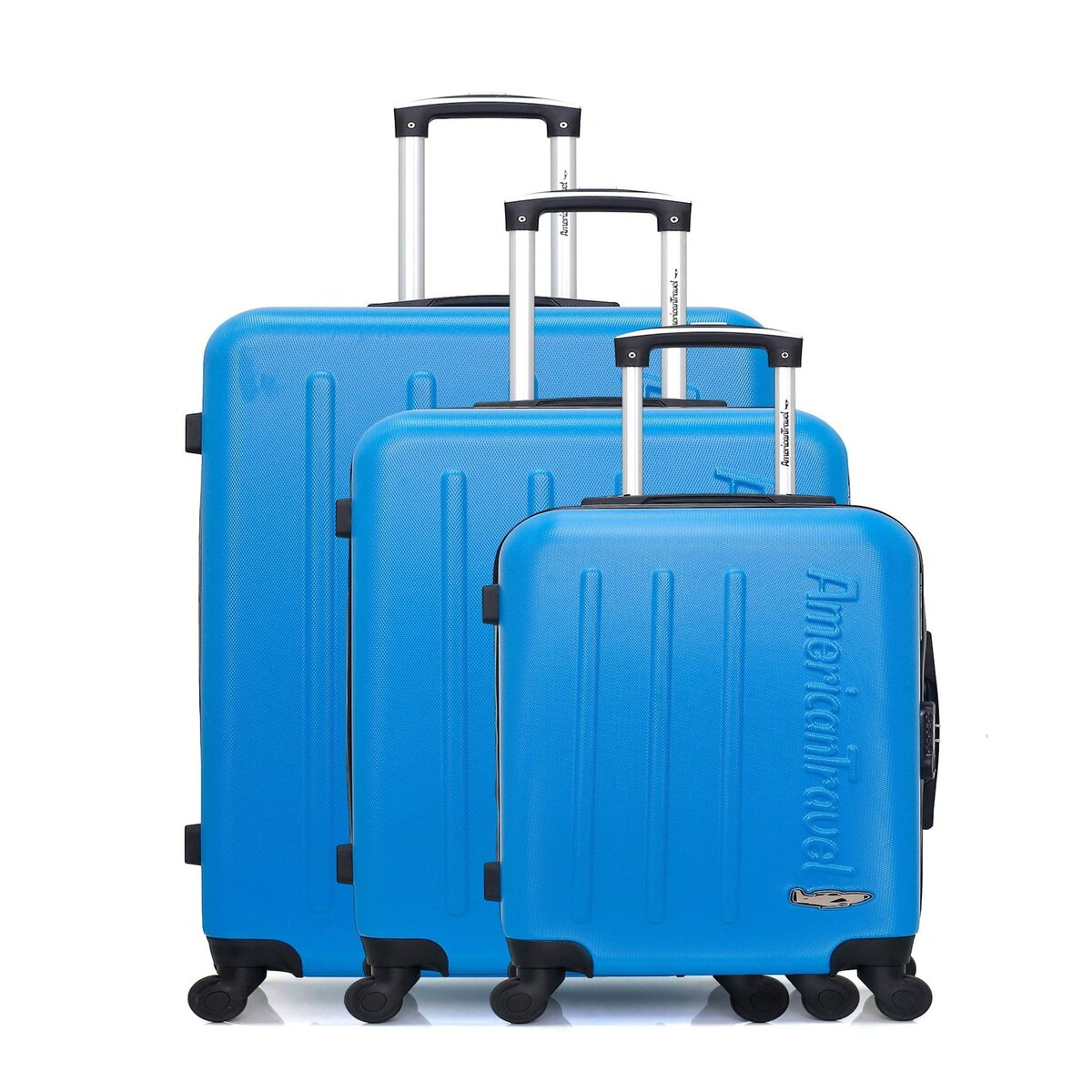 AMERICAN TRAVEL AMERICAN TRAVEL - Set de 3 Valises BRONX 75 cm 4 Roues