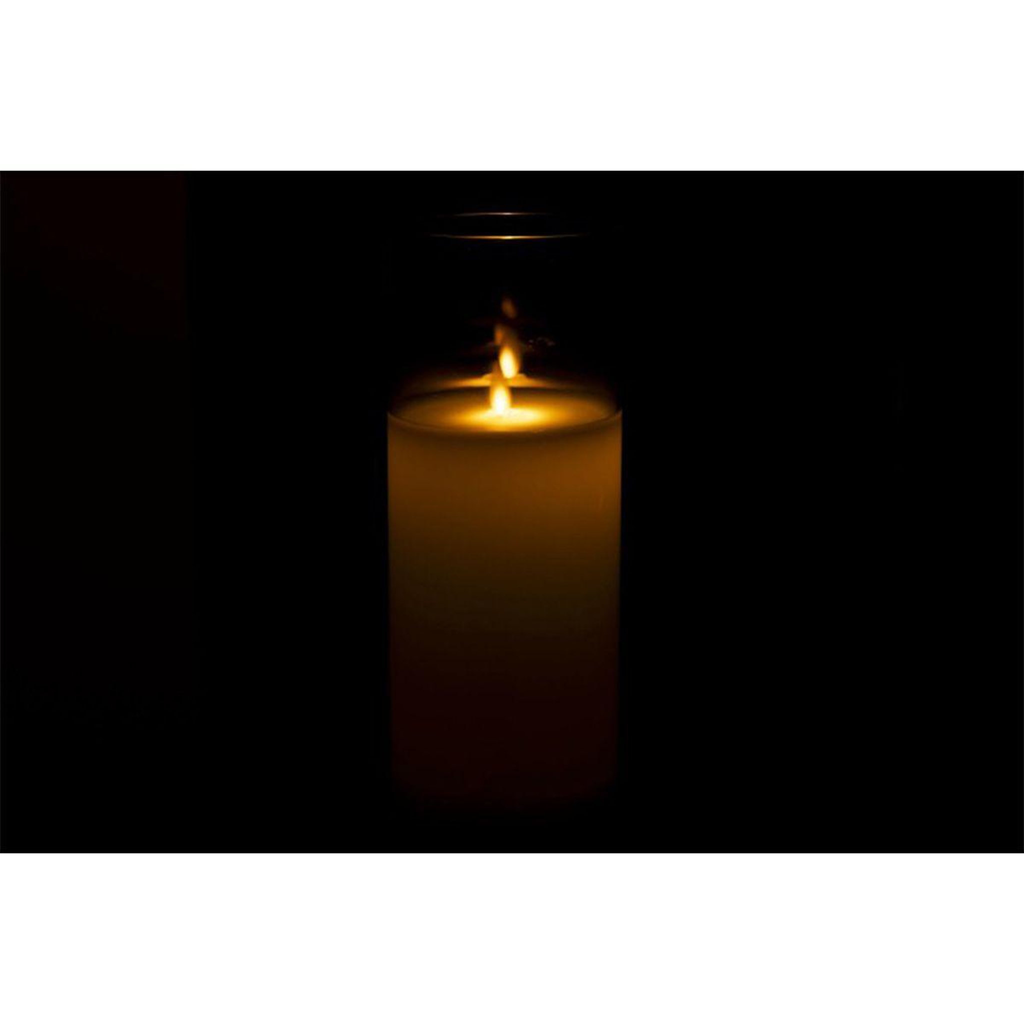 Voir la diapositive 3 : J-LINE Lampe à poser en verre led  bright  25cm gris