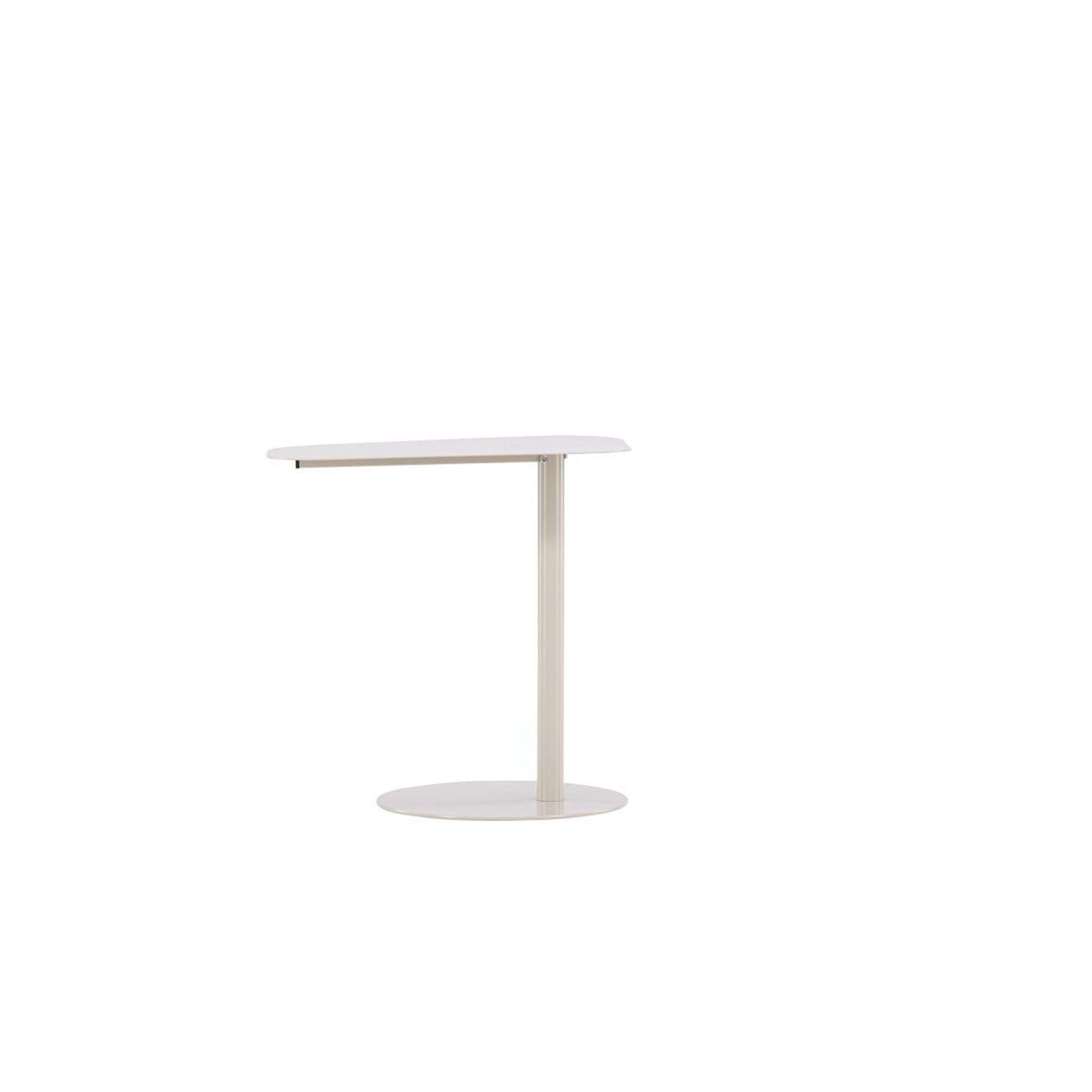 Voir la diapositive 3 : Paris Prix Table d'appoint design  san jose  50cm beige