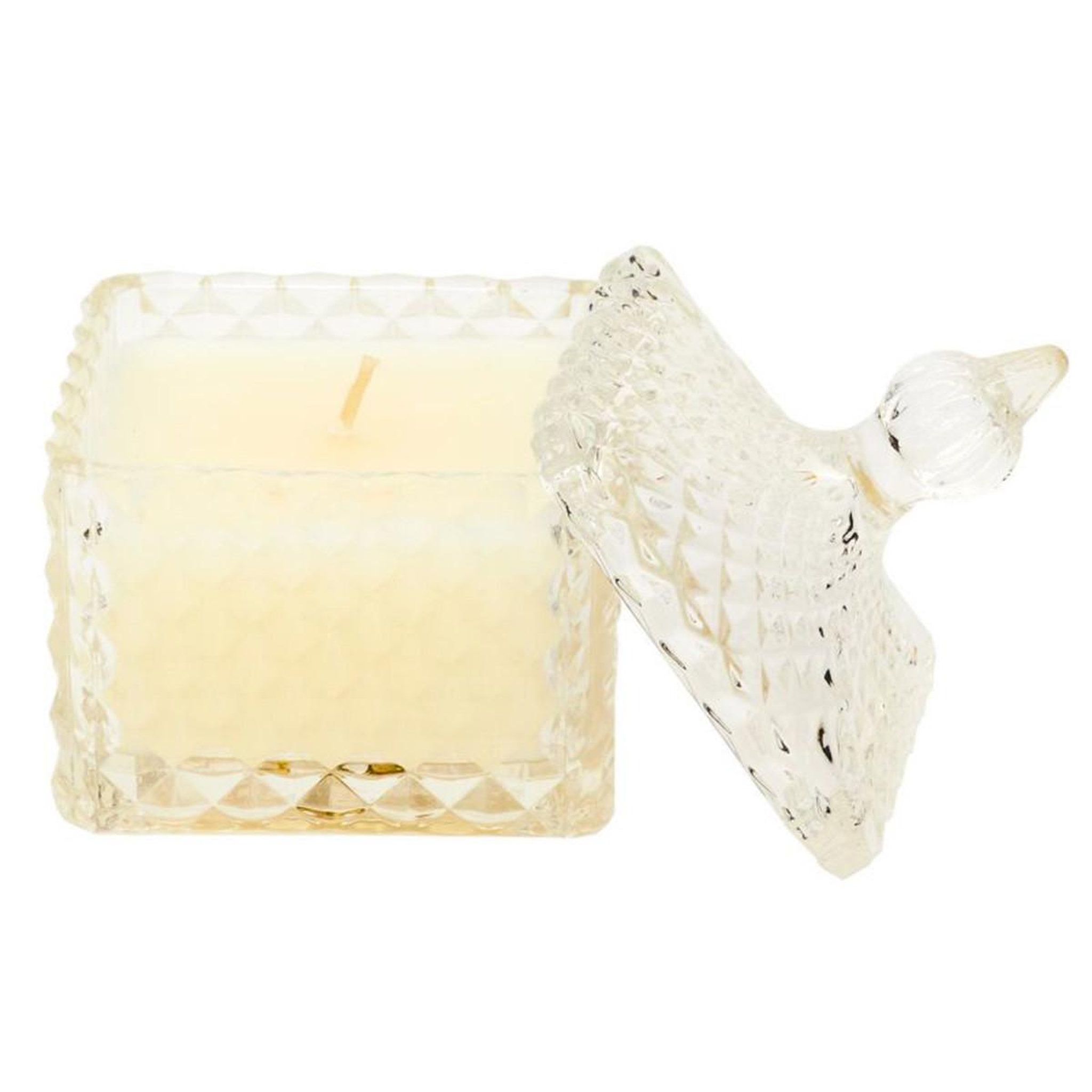 The Home Deco Factory Bougie parfumée déco  ciselé  140g magnolia