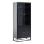 Voir la diapositive 1 : Paris Prix Vaisselier 4 Portes  Bakal  190cm Noir