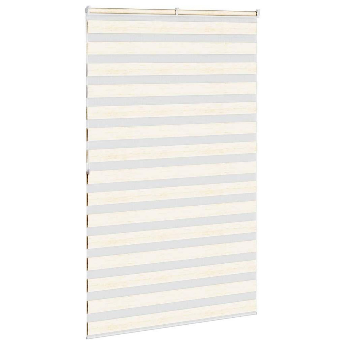 VIDAXL Store zebre beige marbre largeur du tissu 145,9 cm polyester