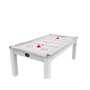 Voir la diapositive 3 : Paris Prix Table de Air Hockey Convertible  Calgary  213cm Blanc