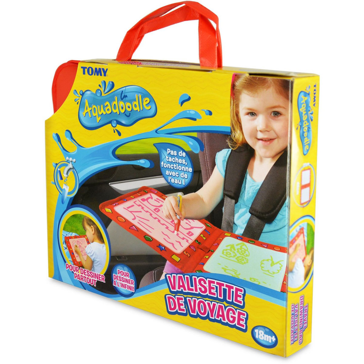 TOMY Valisette voyage aquadoodle - Rouge