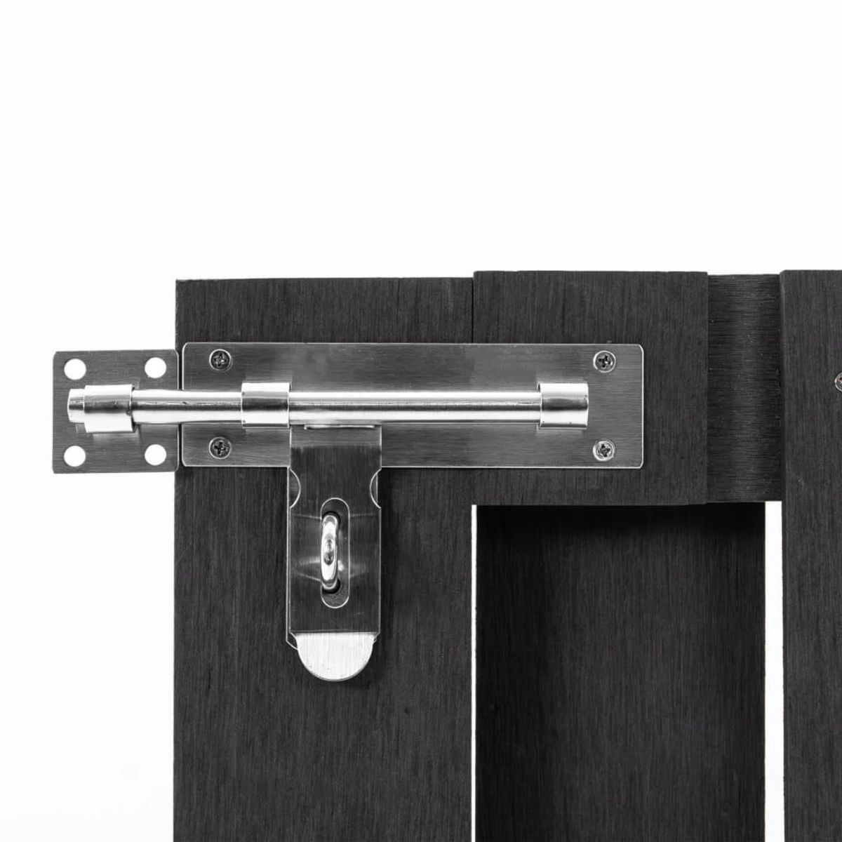 VIDAXL Portillon WPC 100x60 cm Gris