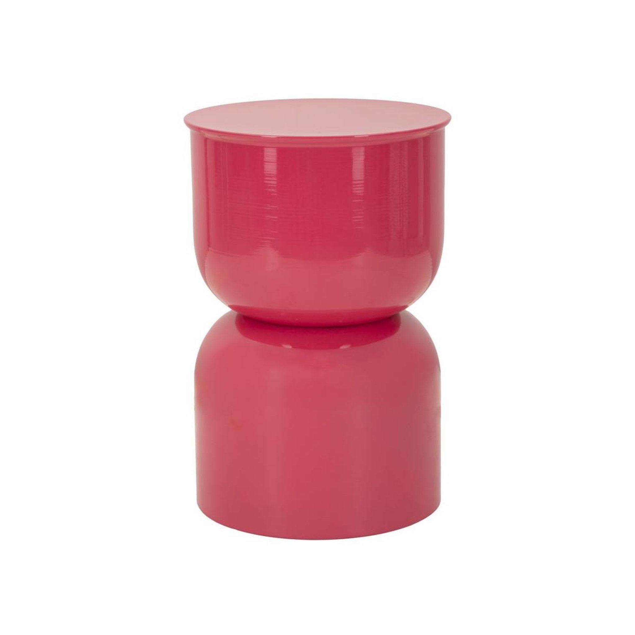 Paris Prix Table d'appoint en métal  oyi  46cm fuchsia