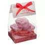 COMPTOIR DE LA BOUGIE Cires Parfumées  Elea  90g Pomme d'Amour & Pétale de Rose