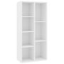 Voir la diapositive 2 : VIDAXL Bibliotheque Blanc 50x25x106 cm Bois d'ingenierie
