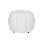 LISA DESIGN Helda - pouf - en tissu bouclette. Coloris disponibles : Beige