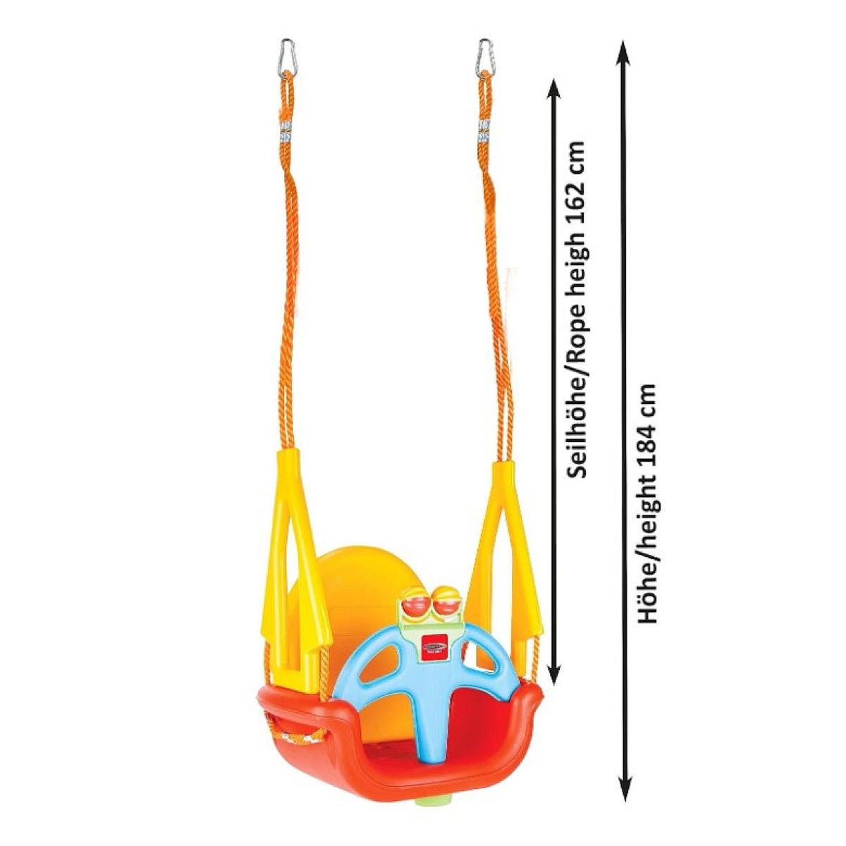 Jamara Balançoire Grow with me 3en1 rouge