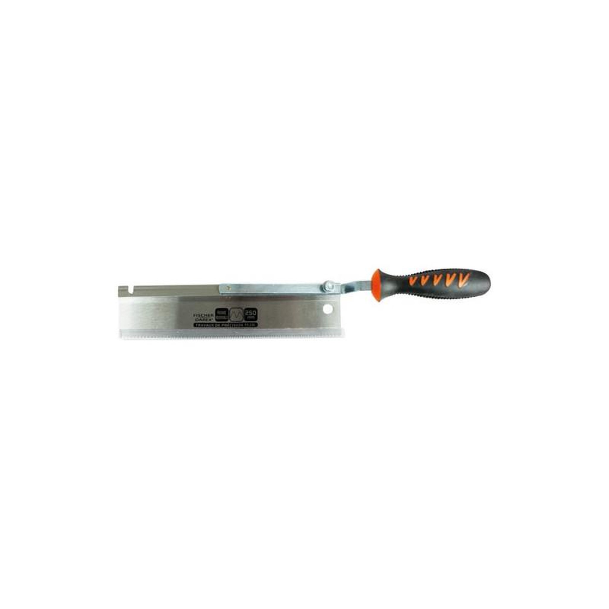 Voir la diapositive 3 : Fischer SCIE A DOS REVERSIBLE COUDEE 250MM FISCHER DAREX - F6.250