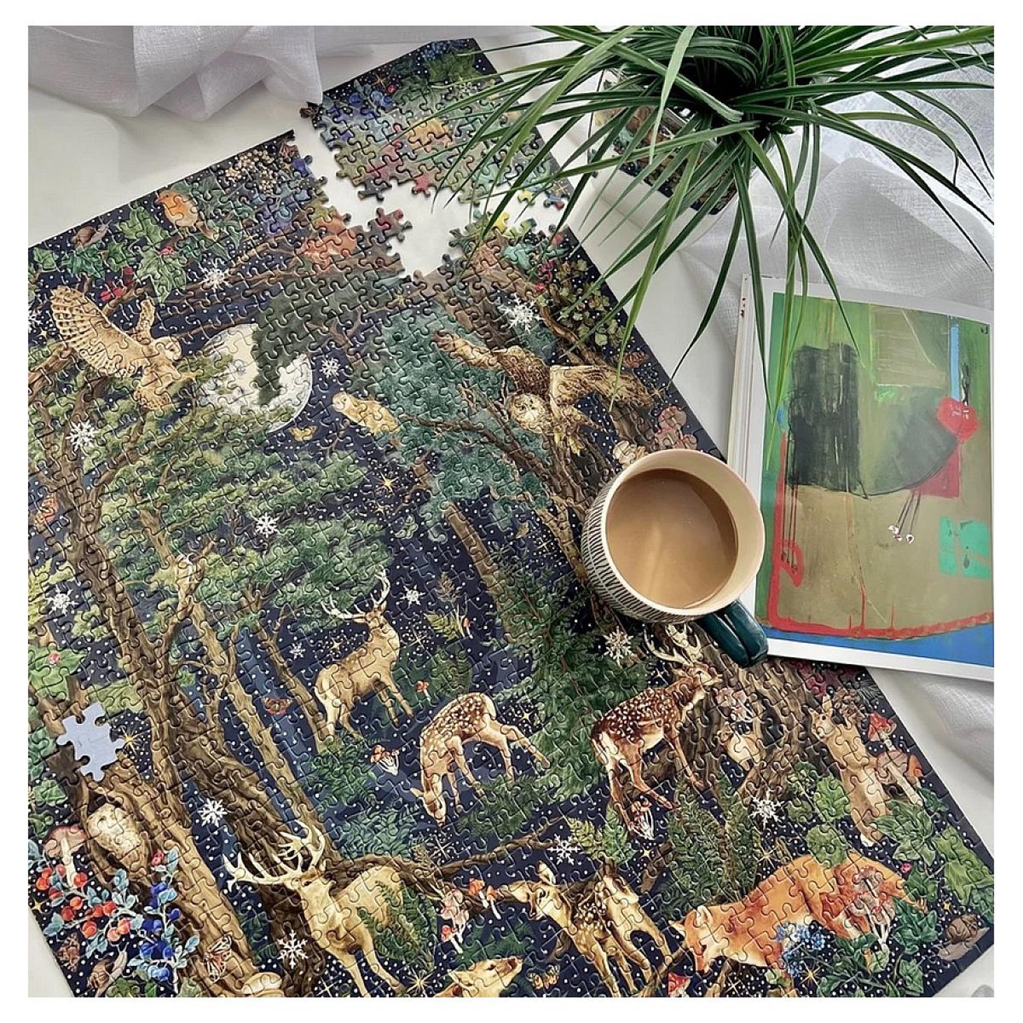 Voir la diapositive 2 : Gibsons 1000 pieces  Into the Forest
