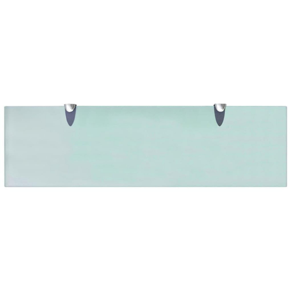 VIDAXL Etageres murales 2 pcs Verre 70x20 cm 8 mm