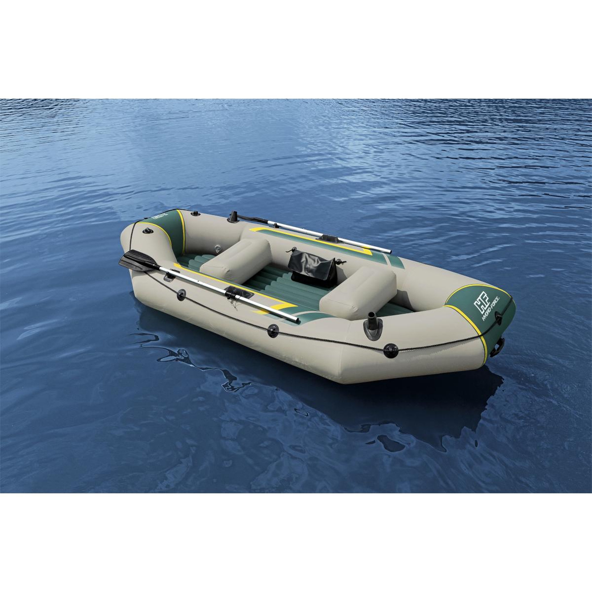 Voir la diapositive 2 : BESTWAY Bateau raft gonflable 3 places ranger elite 2,95 m - 65160