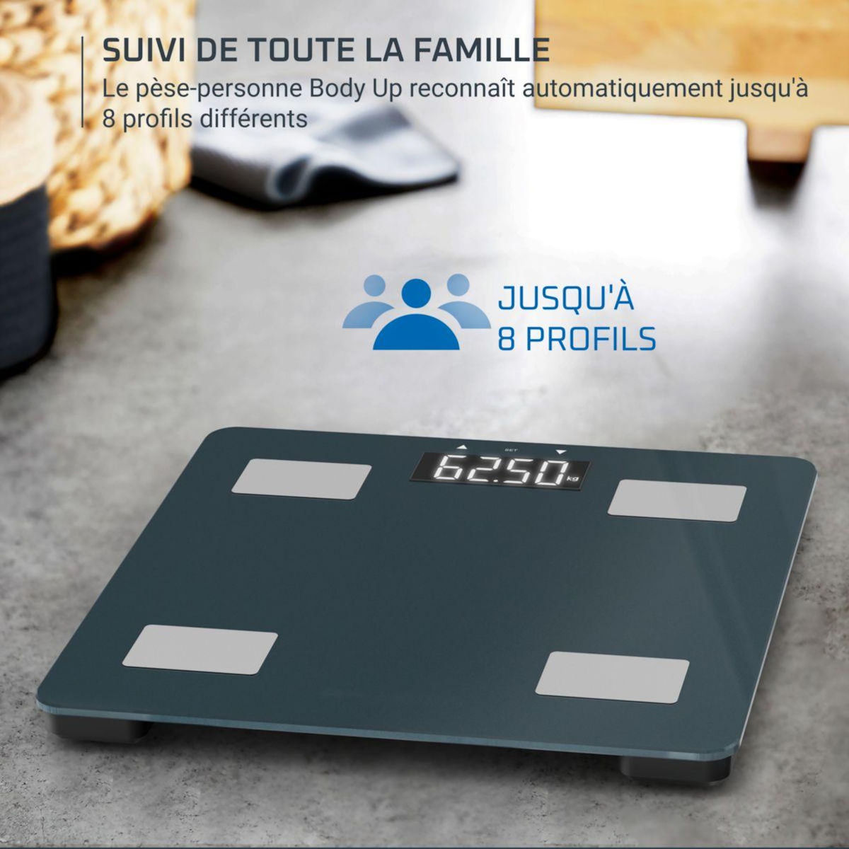 ROWENTA Pèse personne impédancemètre BODY UP 2.0