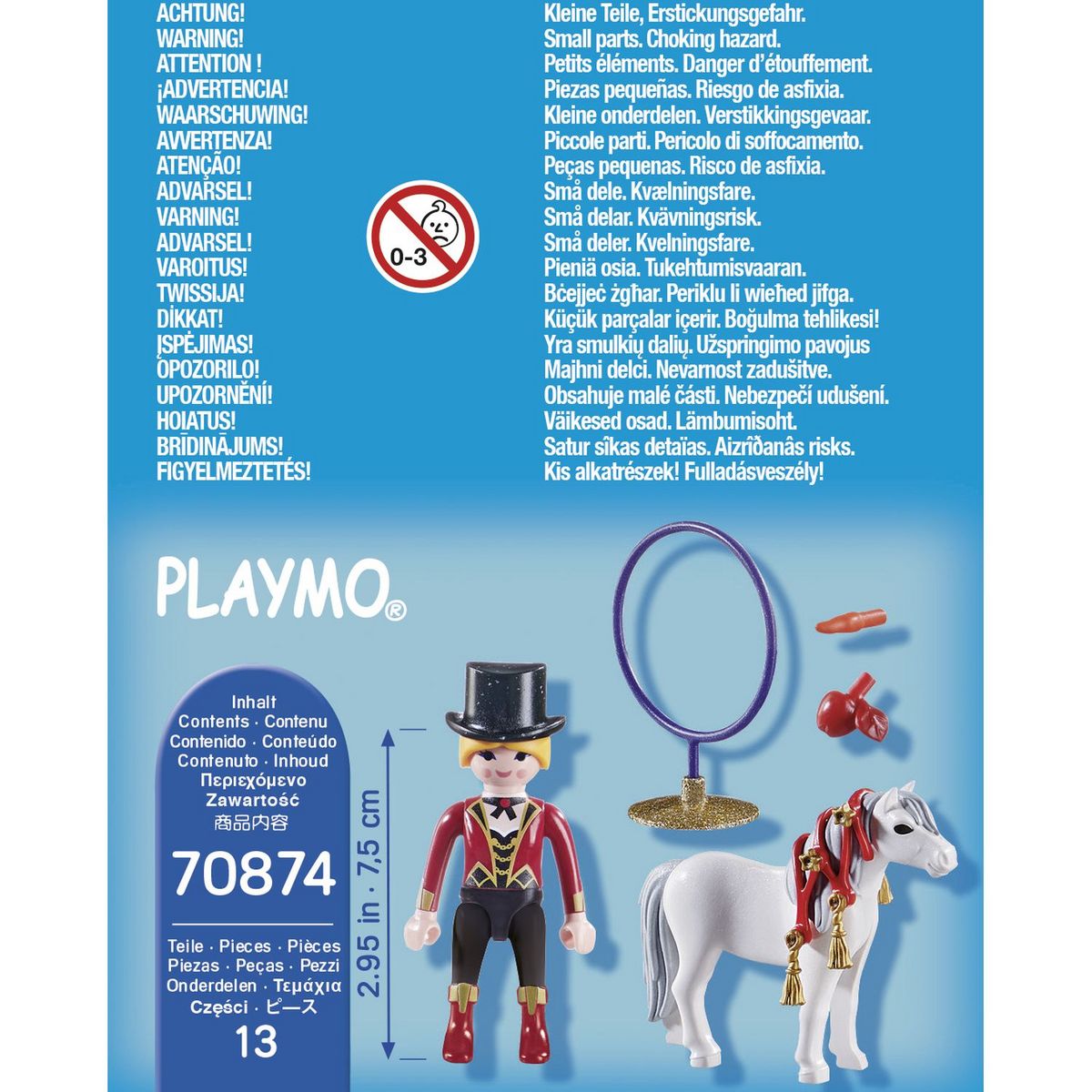 PLAYMOBIL 70875 - Special Plus Artiste avec Poney