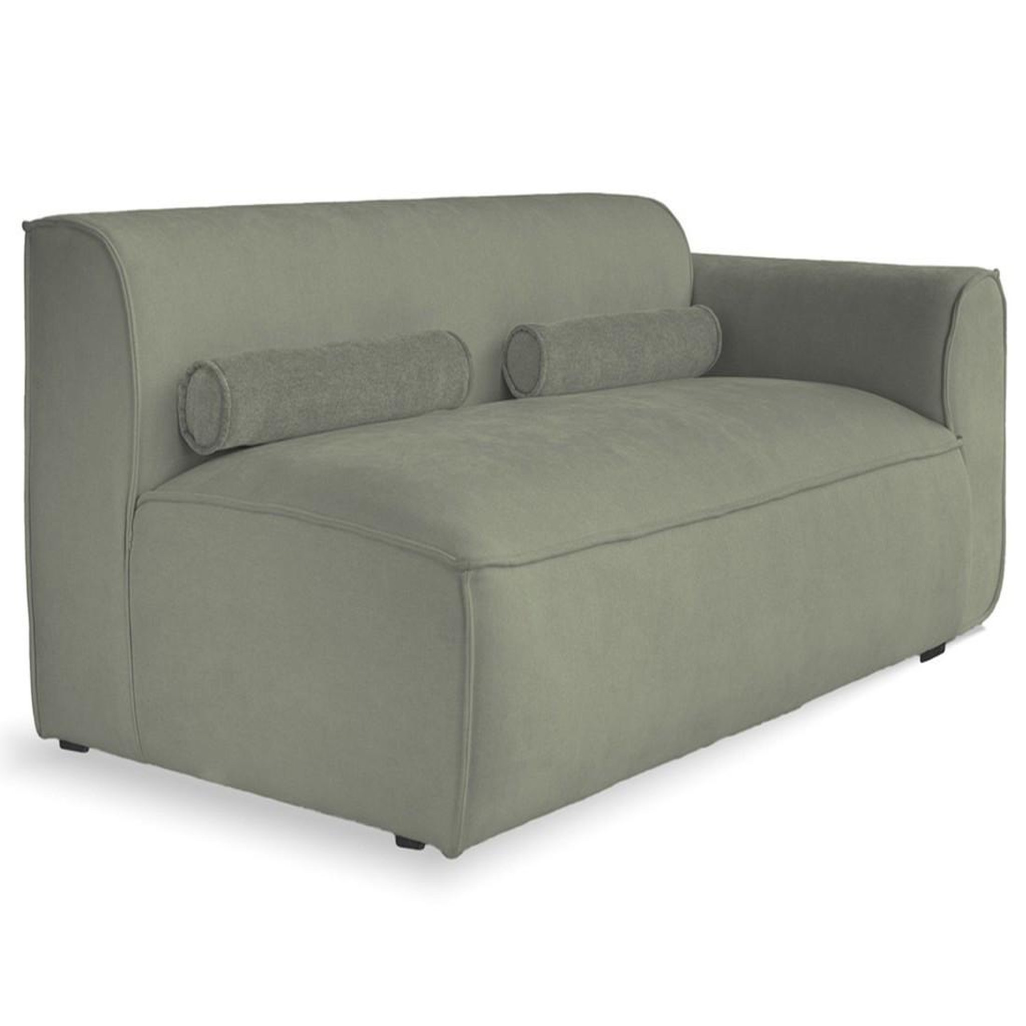 Voir la diapositive 1 : BEST MOBILIER Felix - module d'assise droit en tissu texturé
