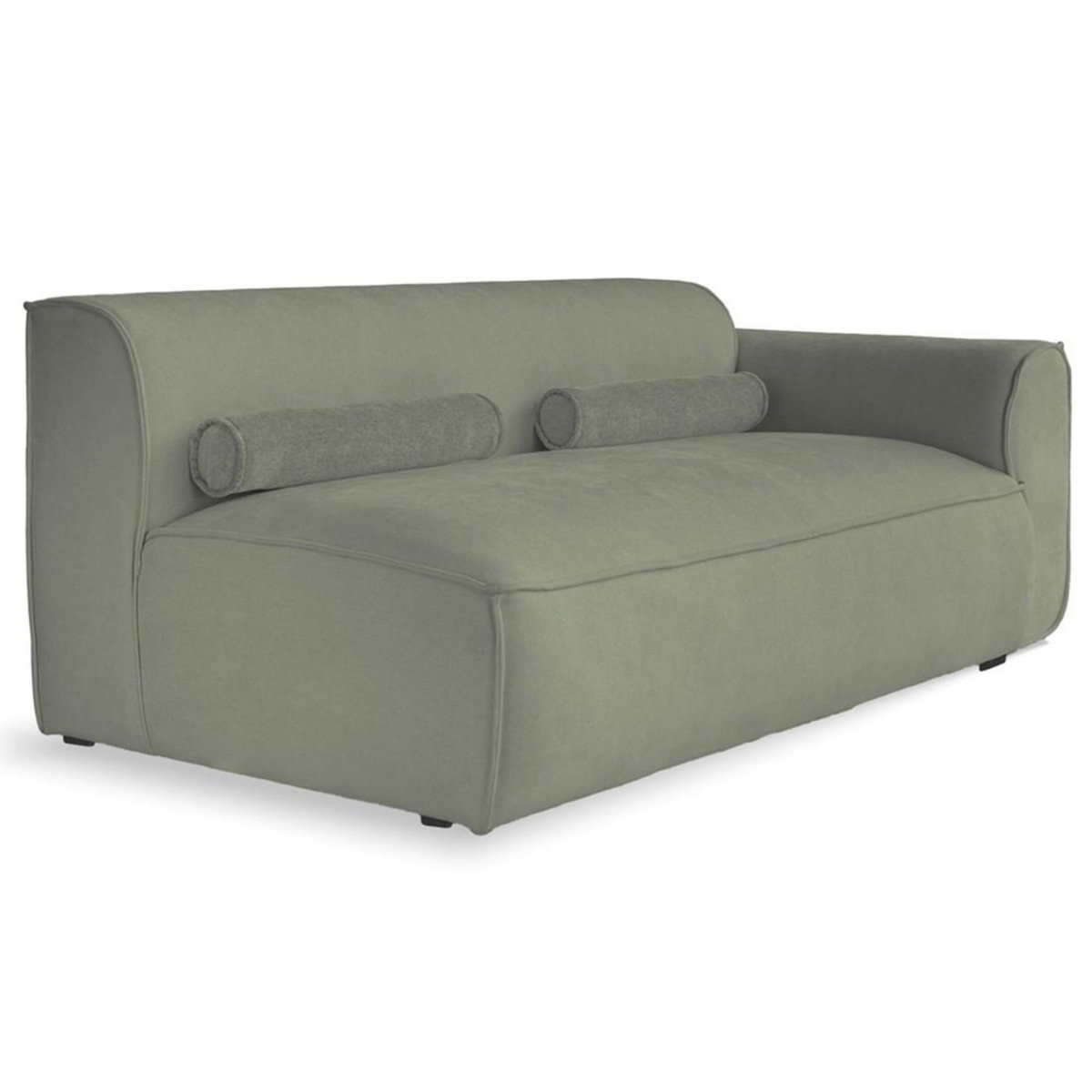 BEST MOBILIER Felix - module d'assise droit en tissu texturé