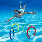 INTEX Jeu d'anneaux INTEX pour piscine les 4 pièces
